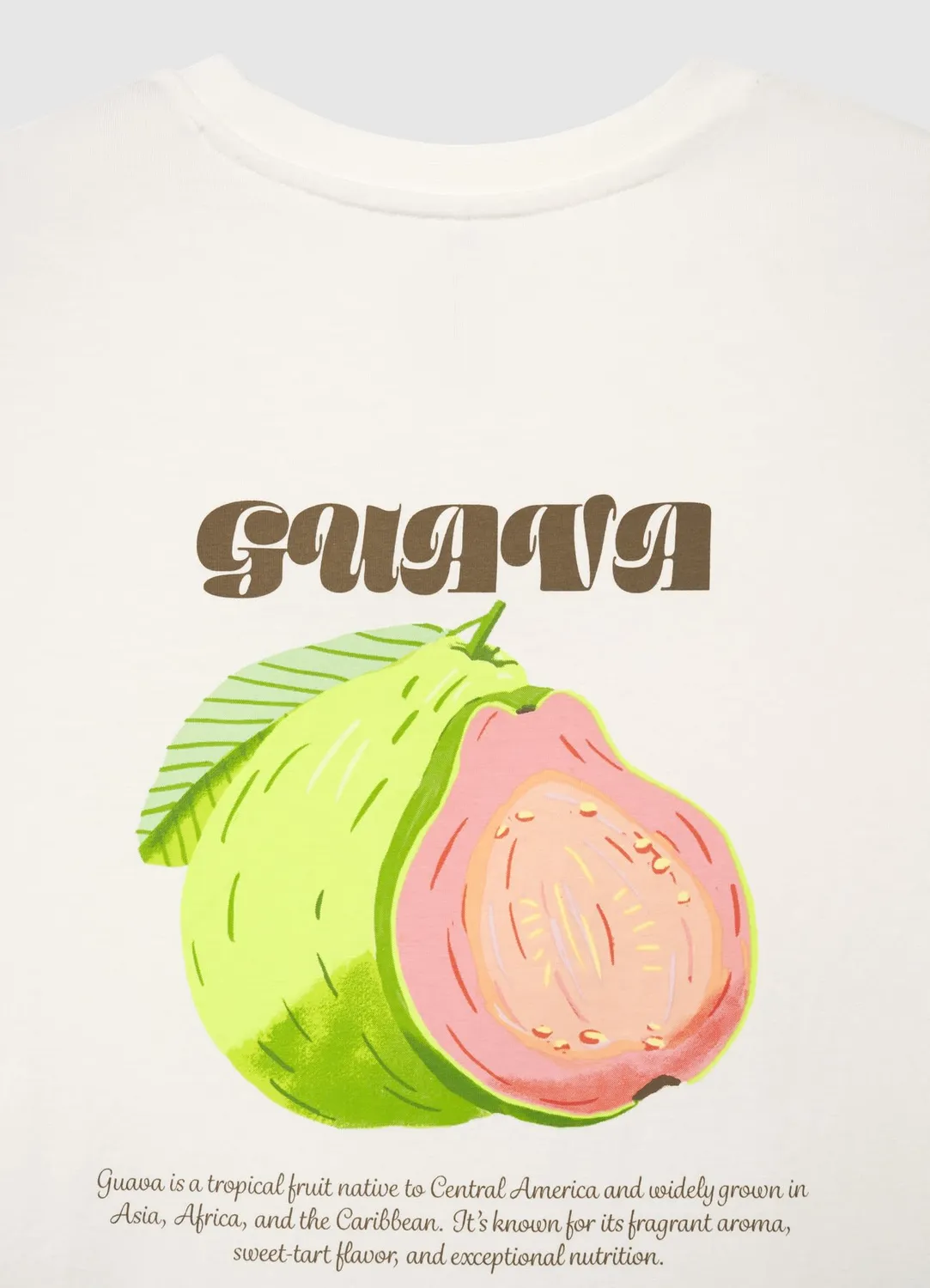 Calliope t-shirt femme col rond imprime fruit dos