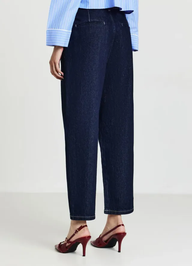 Calliope jean carrot sartorial femme coupe regular