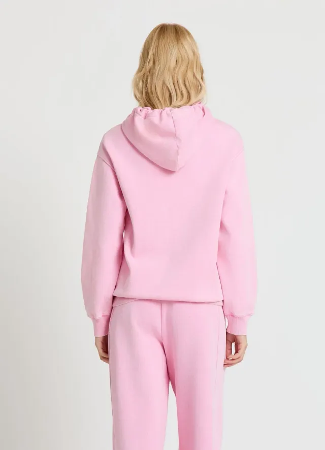 Calliope sweat capuche femme écriture brodée