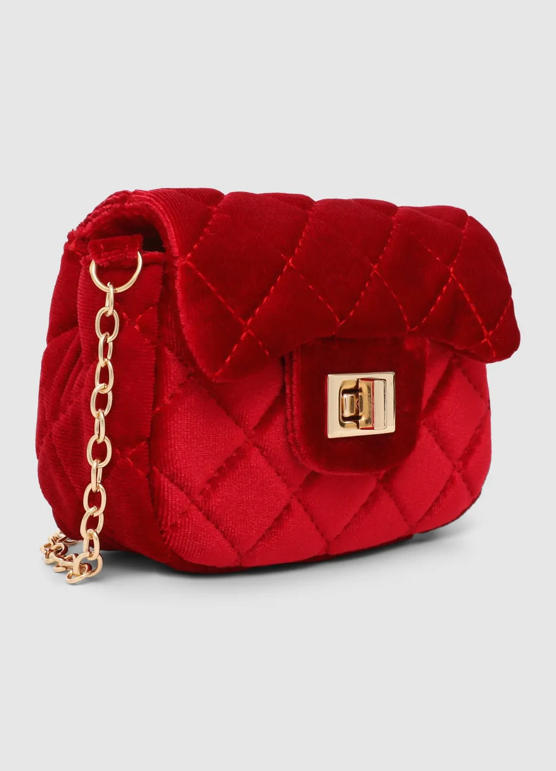 Calliope mini sac matelassé chaîne fille