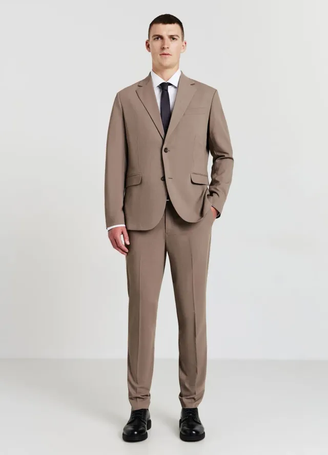 Calliope veste monopetto homme unie 2 boutons