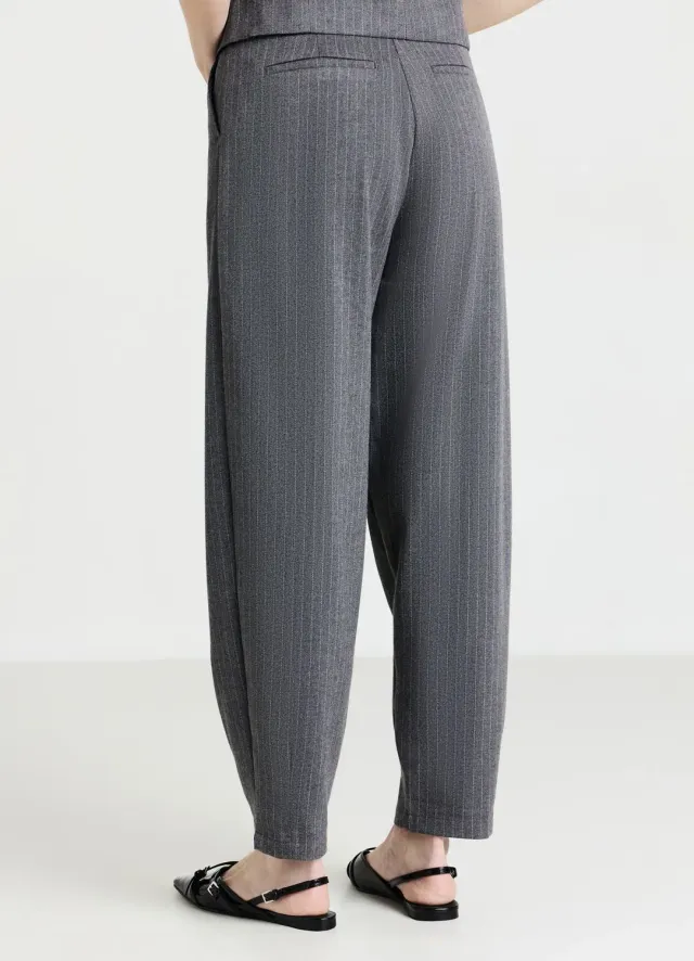 Calliope pantalon balloon rayé femme taille S