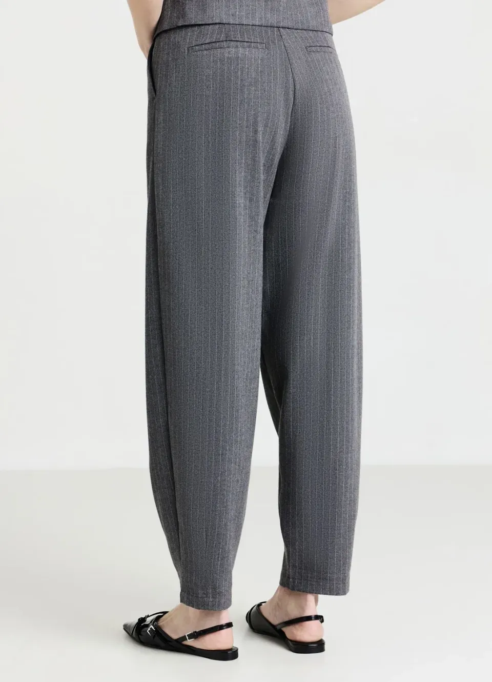 Calliope pantalon balloon rayé femme taille S