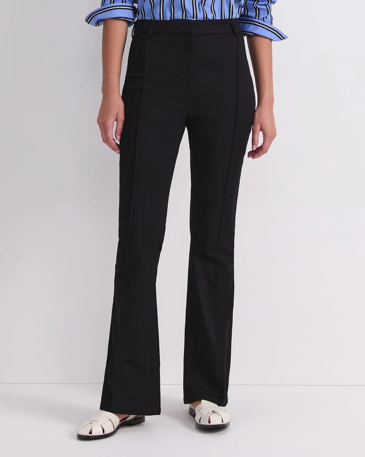 Sportscraft Nyra Pintuck jean flare long femme