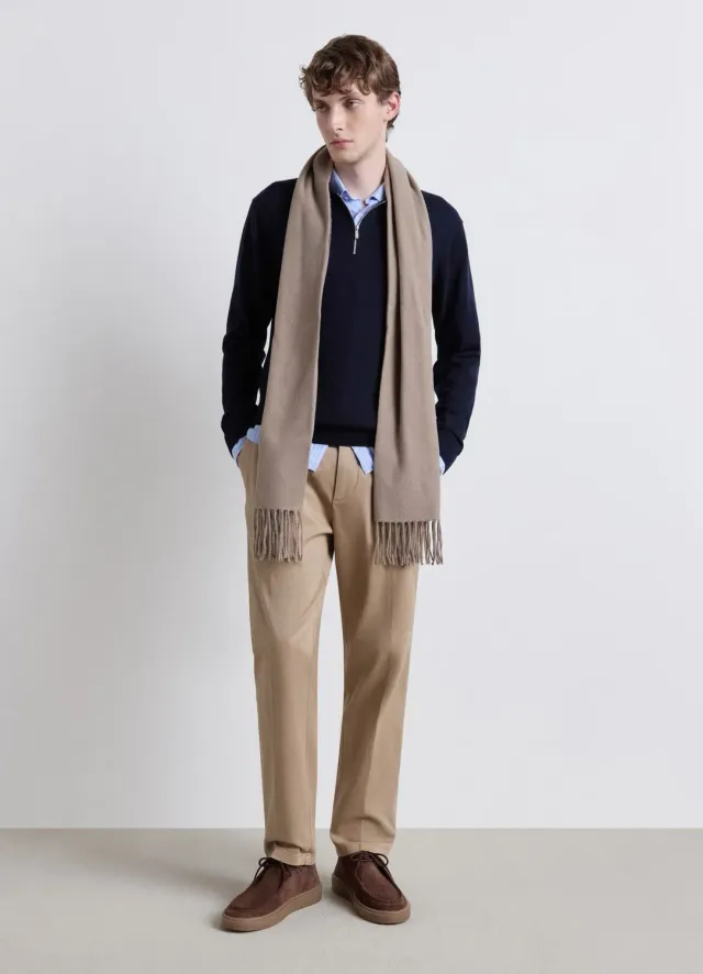 Calliope pantalon chino pinces relaxed homme