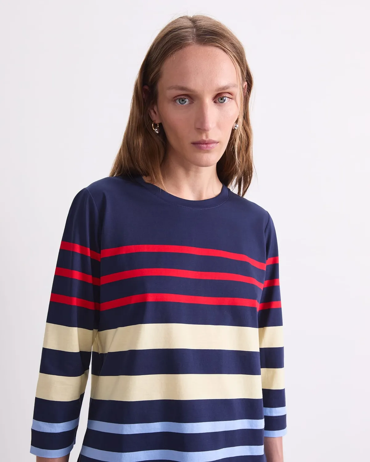 Sportscraft Multi Stripe 120939 t-shirt coton femme