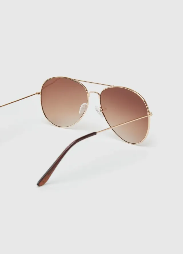 Calliope lunettes soleil aviator femme dégradé