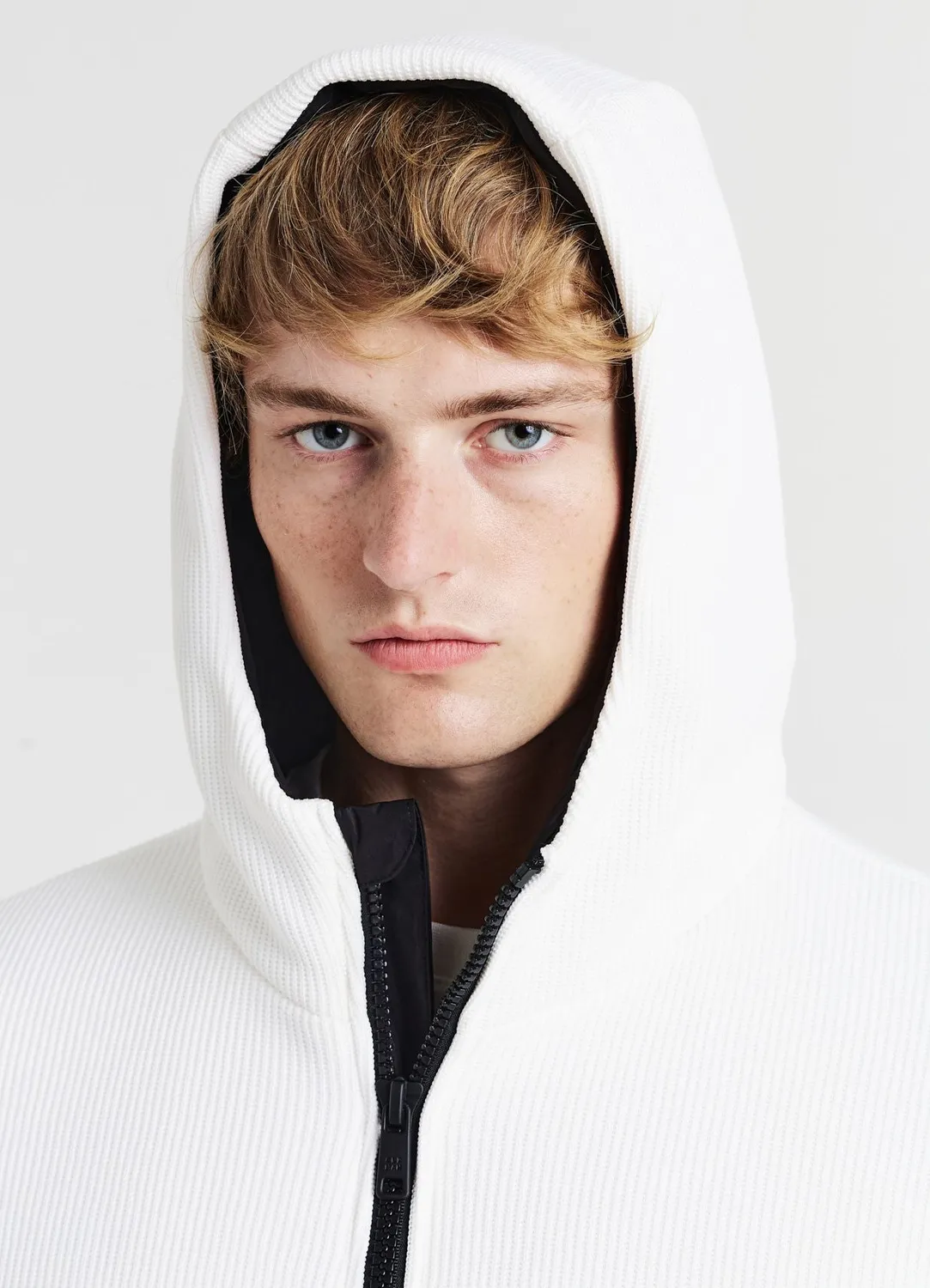 Calliope blouson matelassé à capuche homme zippé