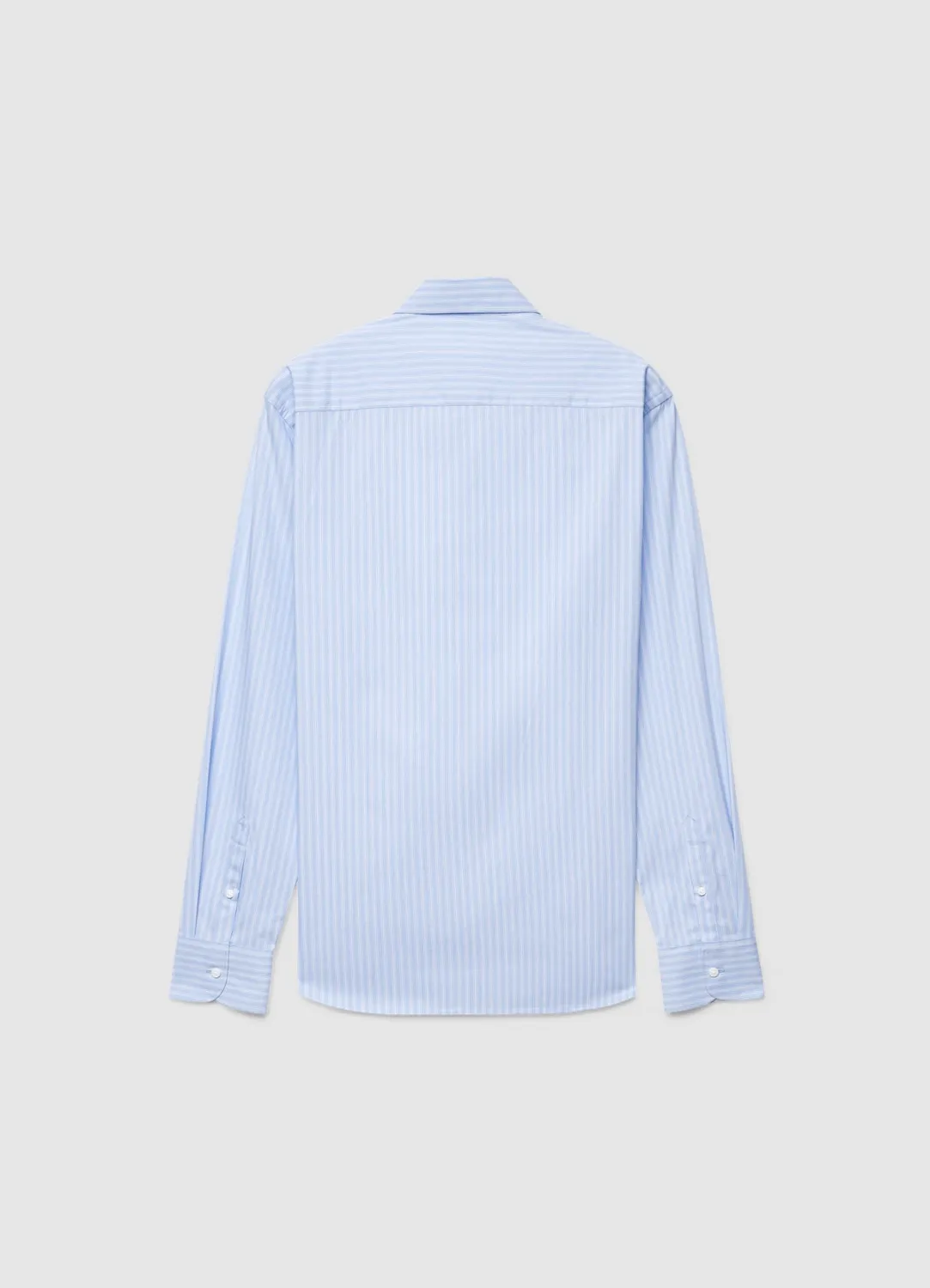 Calliope chemise rayée col classique homme