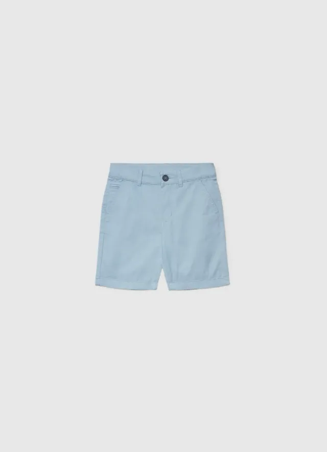 Calliope short chino garçon 8-9 ans uni classique