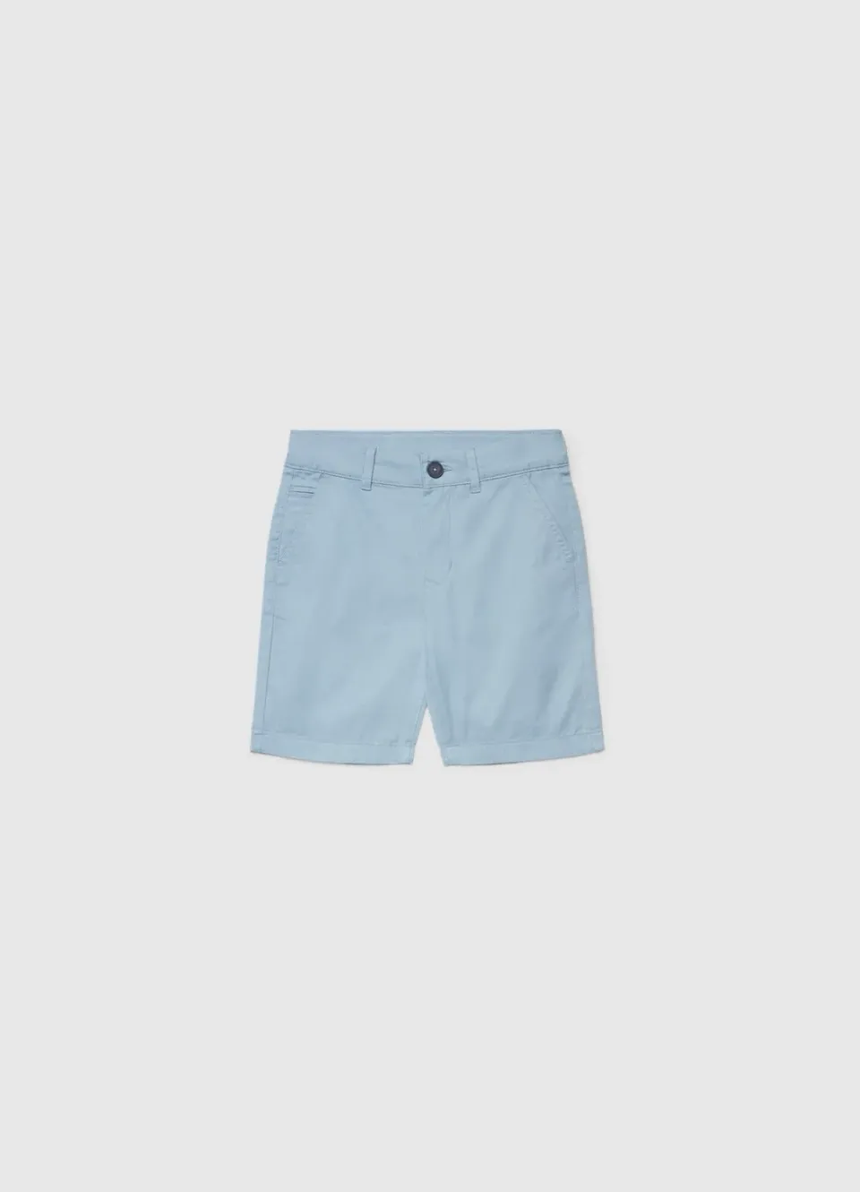 Calliope short chino garçon 8-9 ans uni classique