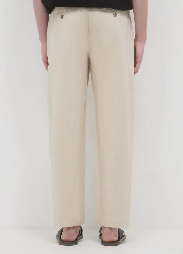 Calliope jogger uni coton homme coupe regular