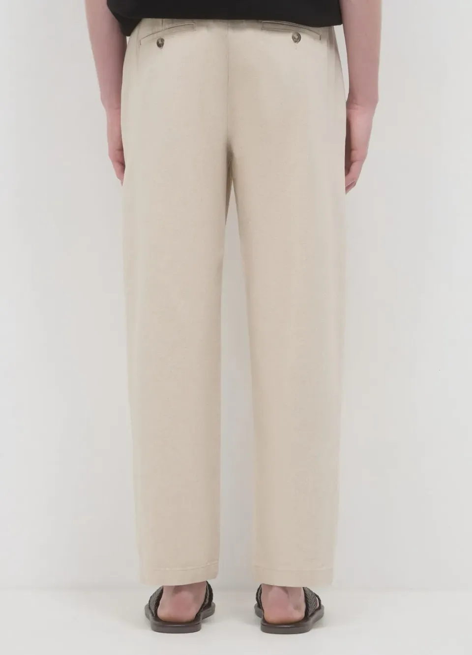 Calliope jogger uni coton homme coupe regular