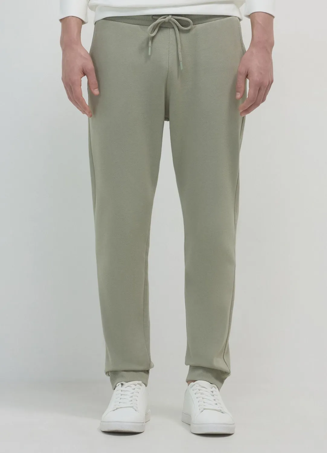 Calliope jogging uni pantalon homme coton regular