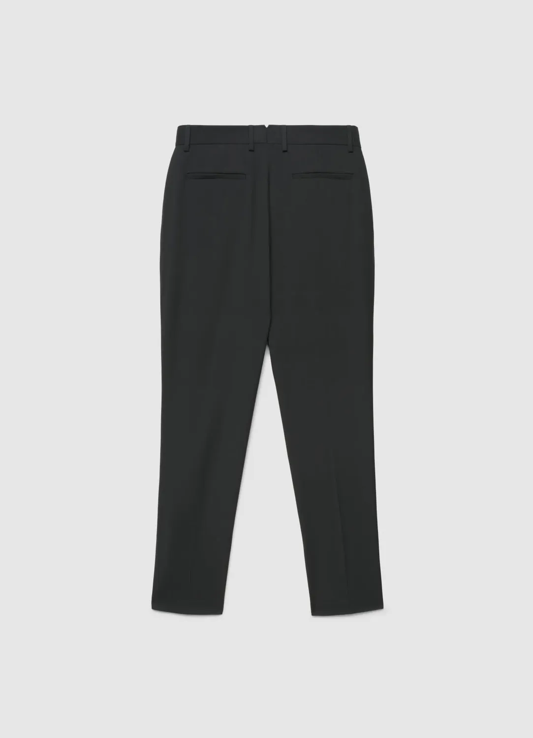 Calliope straight vita alta pantalon piqué homme