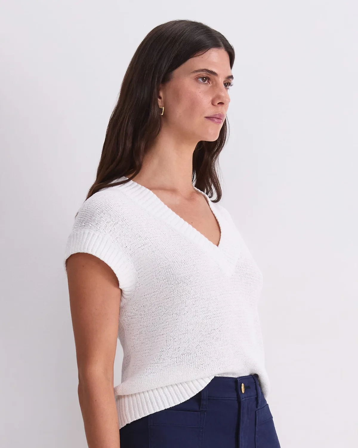 Sportscraft Josie débardeur femme col V coton détente