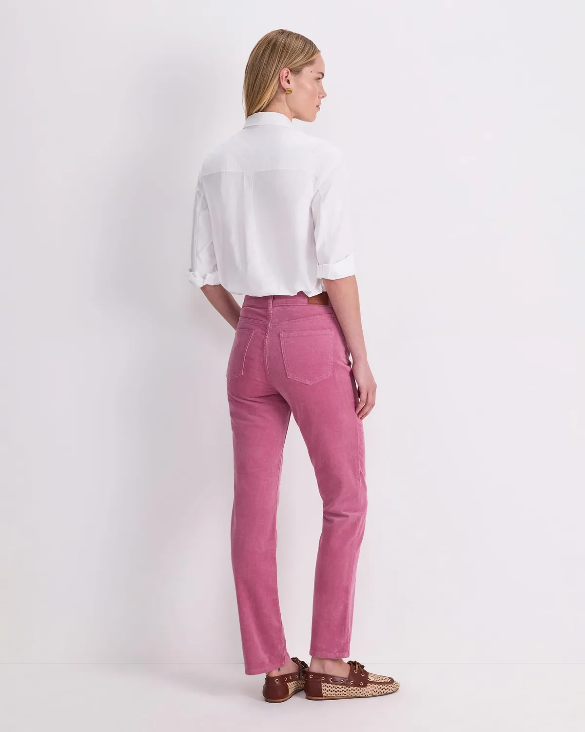Sportscraft Cleo Straight Cord jean velours taille haute