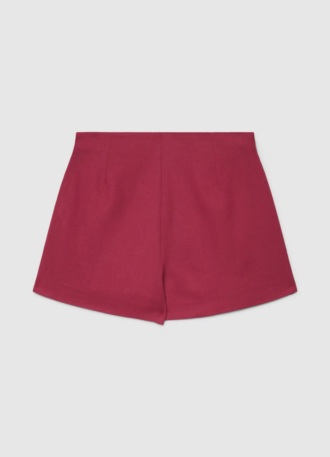 Calliope jupe-short portefeuille lin à nouer