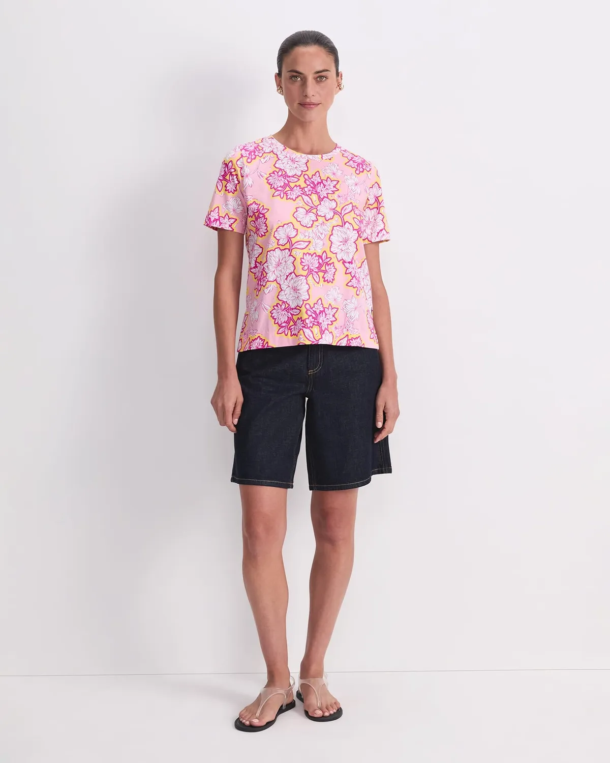 Sportscraft Fleur t-shirt coton motif floral femme