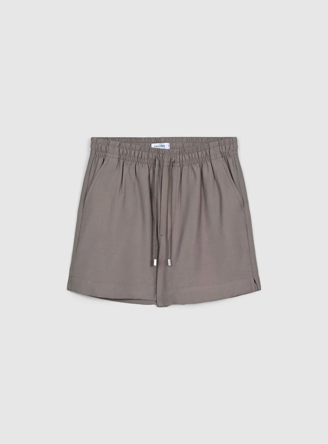 Calliope uni short femme cordon taille regular