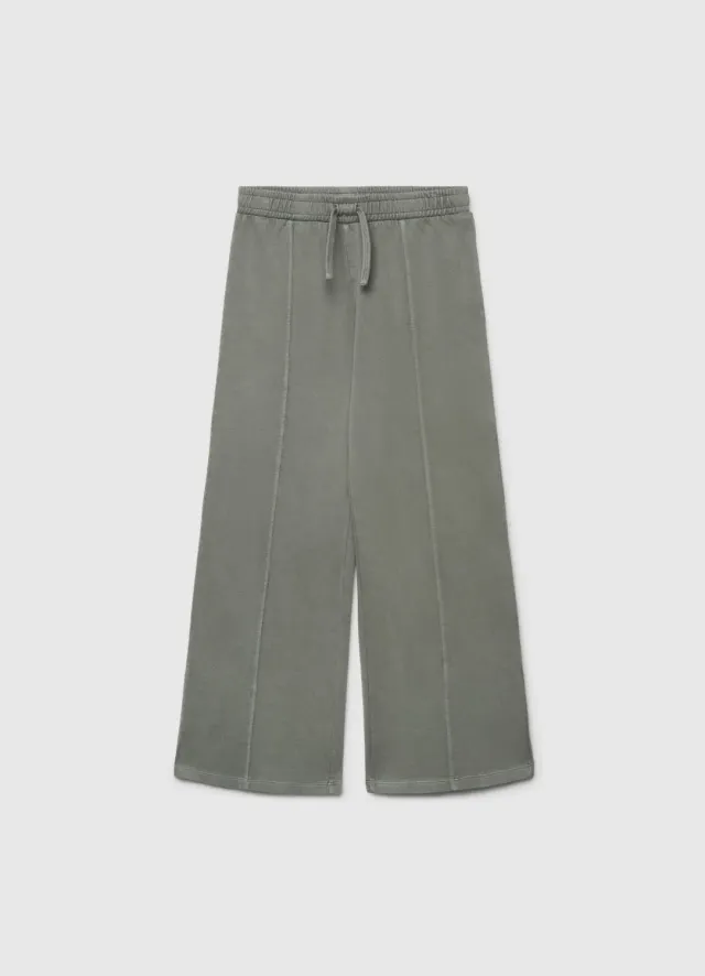 Calliope pantalon fille wide leg coulisse