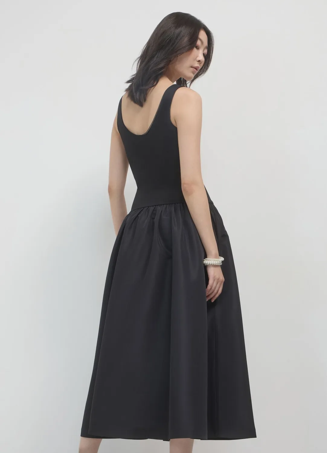 Calliope robe longue femme bretelles évasée