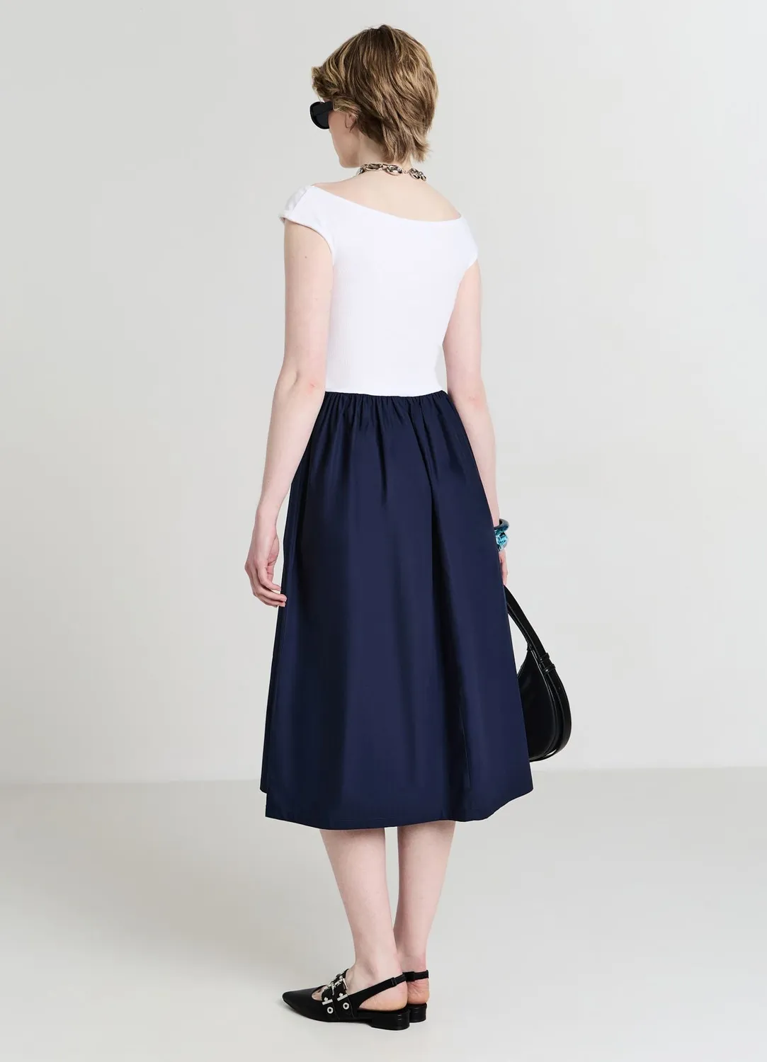 Calliope Atelier robe longue bitissu femme taille S jupe large