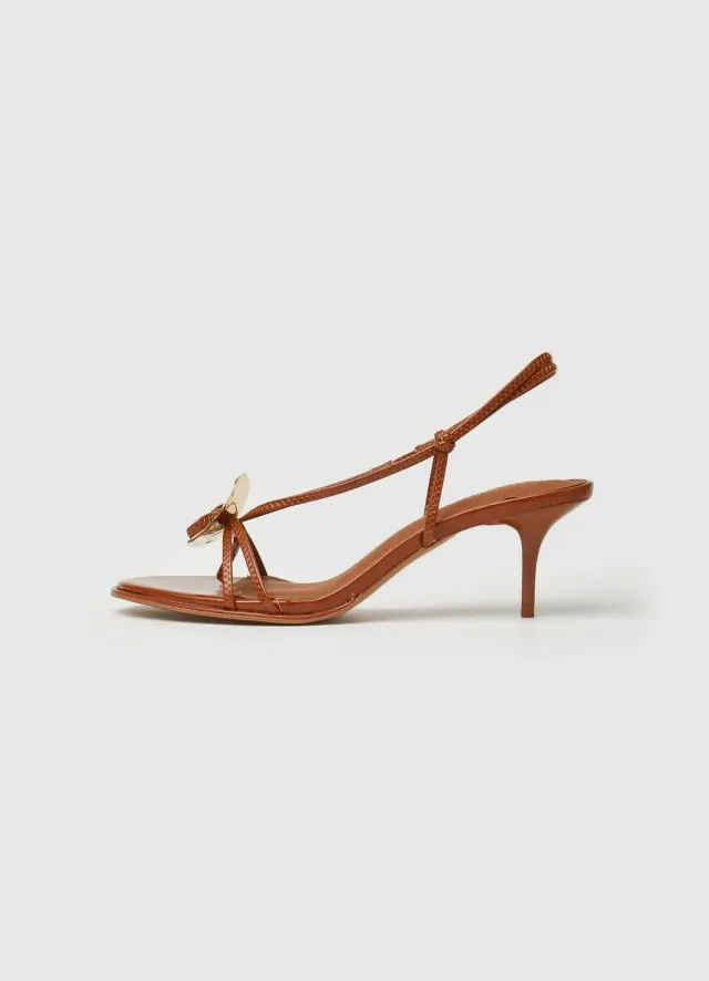 Calliope sandales application métallique femme talon 6 cm