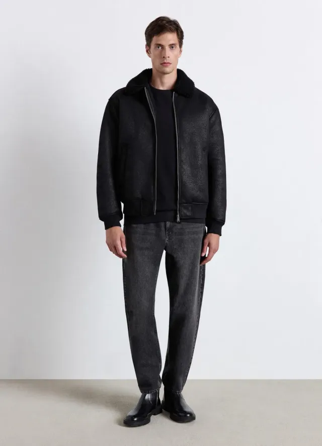 Calliope sweat col rond homme coton uni