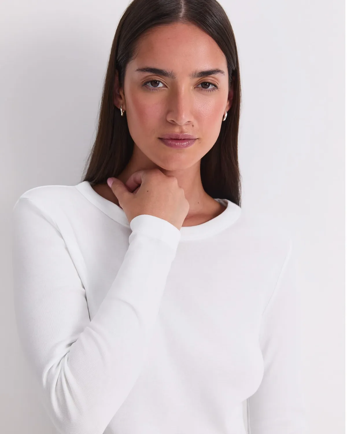 Sportscraft Heidi Crew Neck tee manches longues côtelé