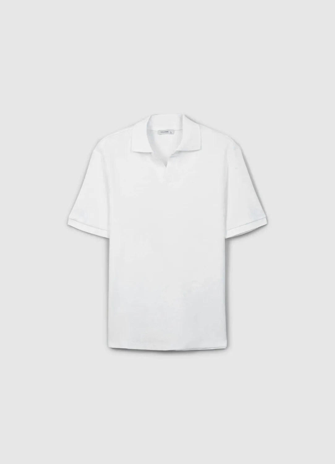 Calliope polo coton homme manches courtes