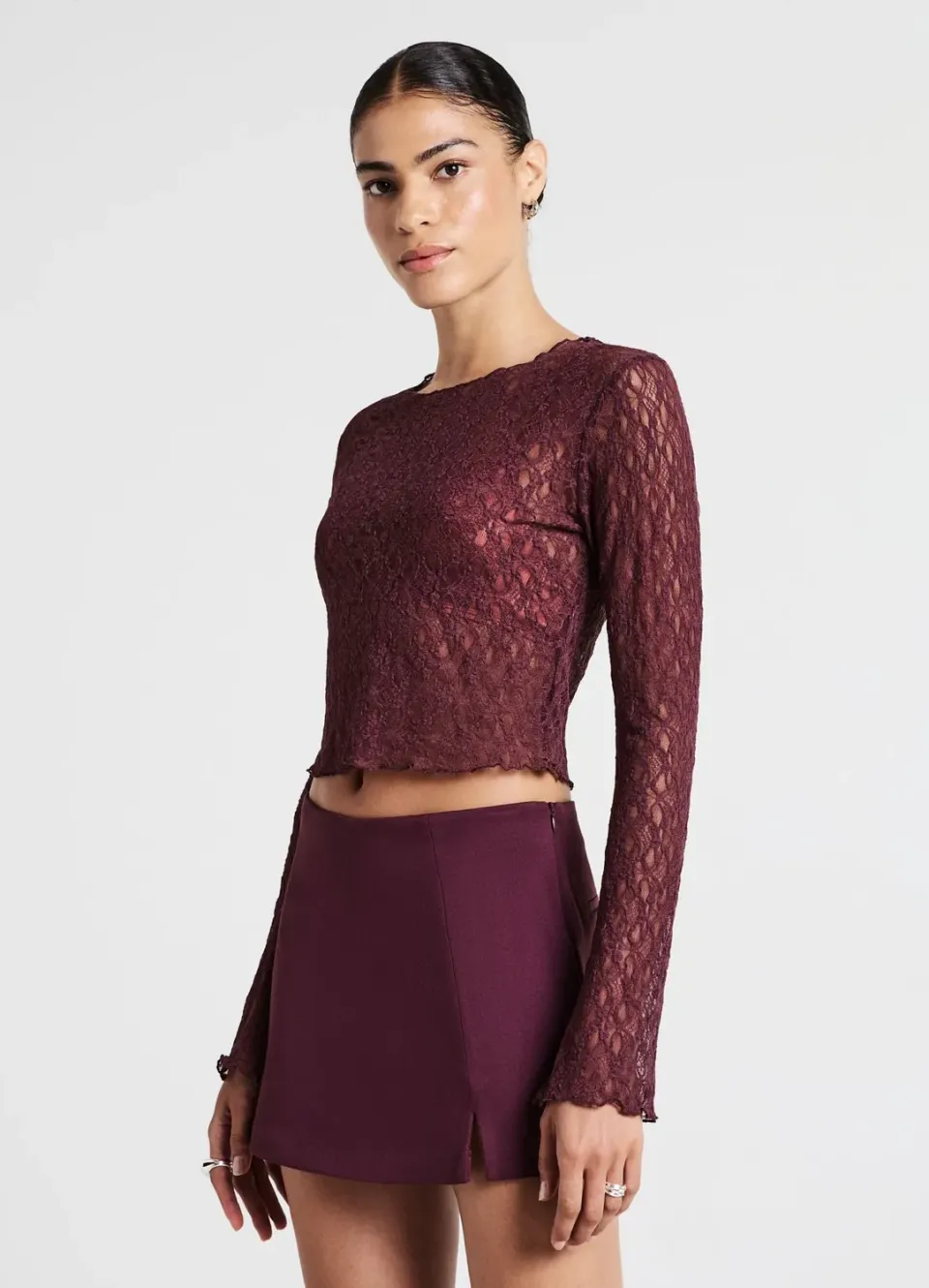 Calliope Jupe-Pantalon Fente Latérale Femme Zip