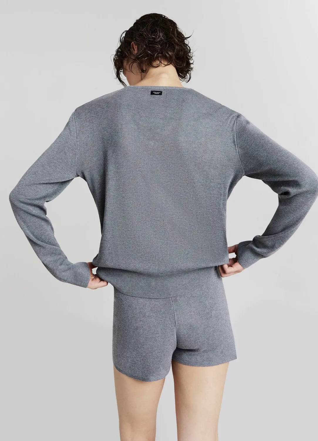 Calliope cardigan oversize femme zip poches