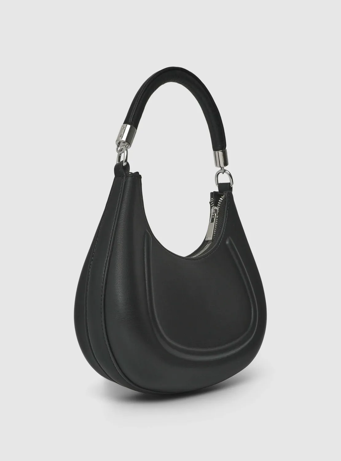 Calliope mezzaluna sac femme demi-lune rigide