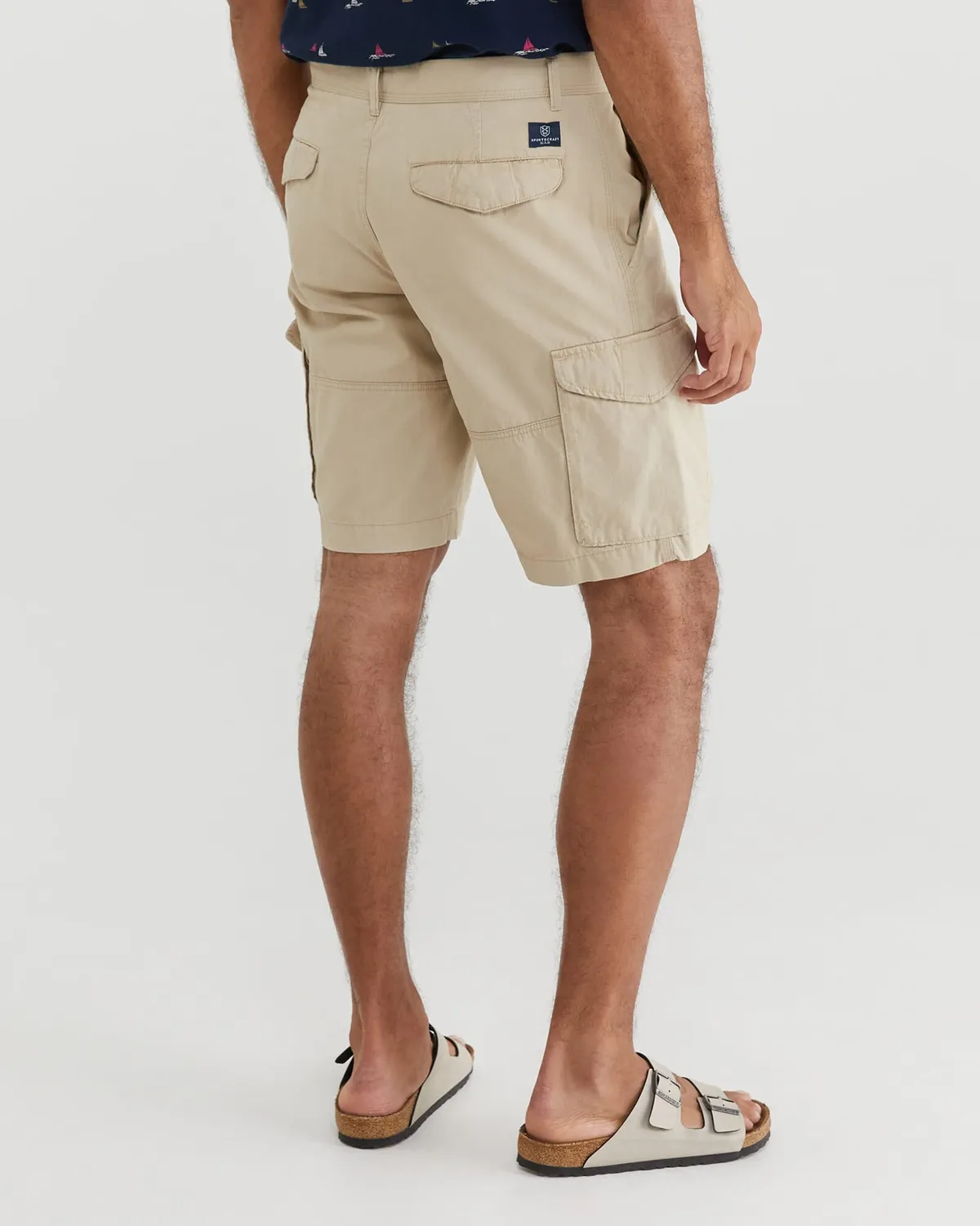 Sportscraft Cargo short coton genou homme