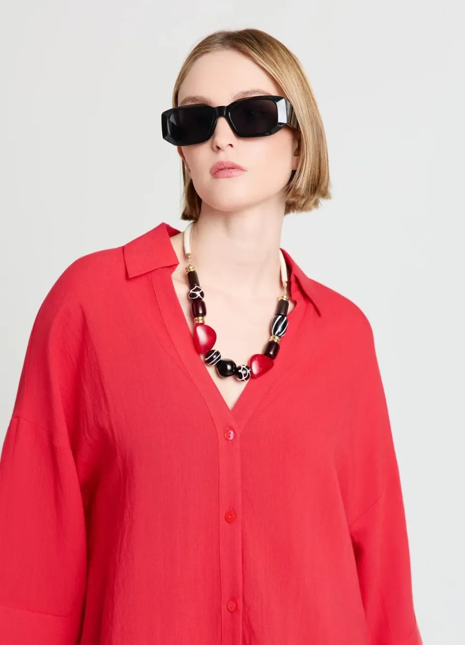 Calliope collier perles femme chaîne réglable
