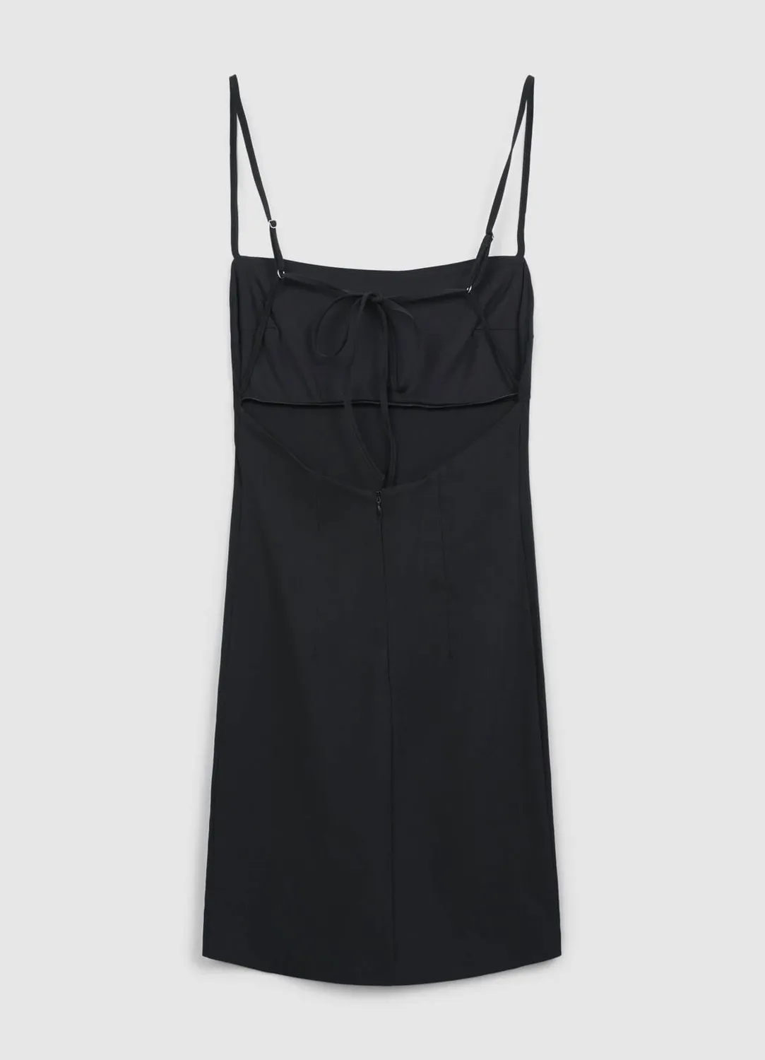 Calliope robe courte femme unie bretelles fines