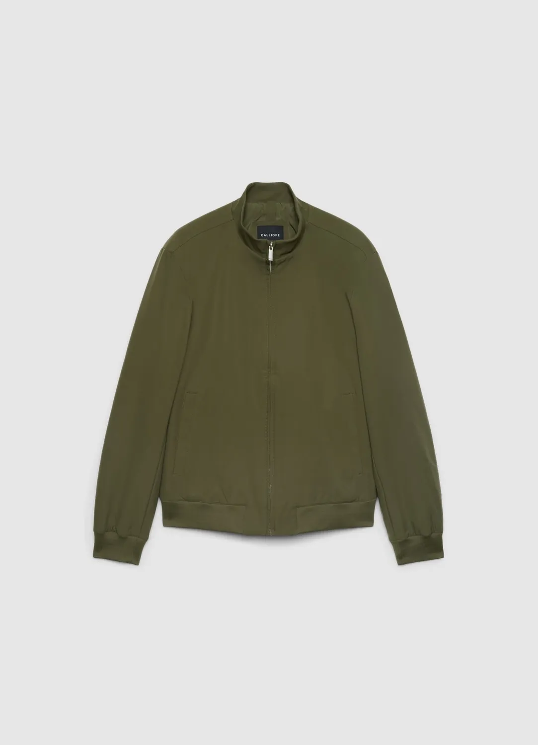 Calliope Bomber homme zip col montant uni