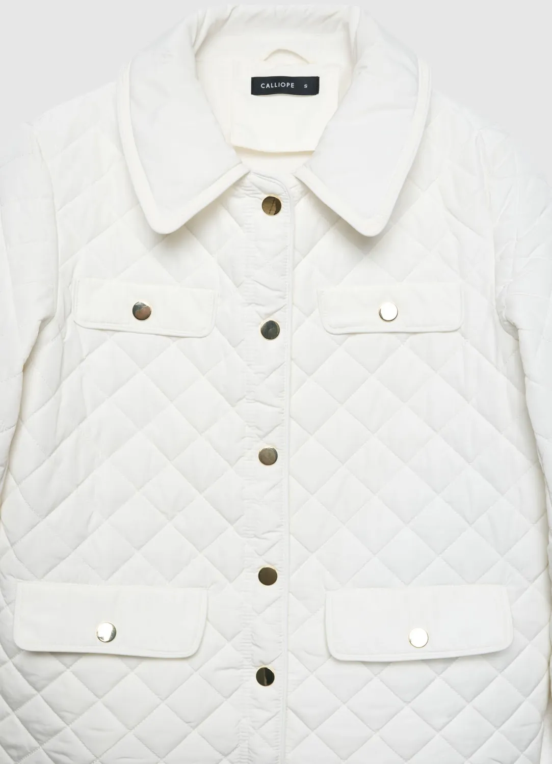 Calliope Veste matelassée losanges femme unie