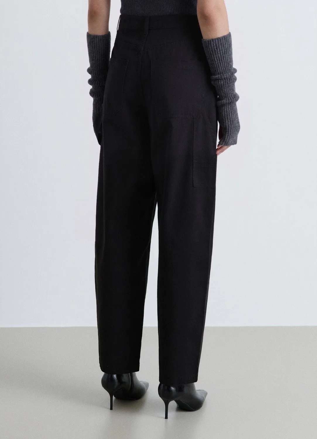 Calliope pantalon balloon worker femme cargo uni