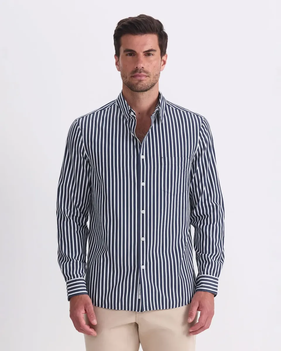 Sportscraft Ryan chemise rayée coton homme