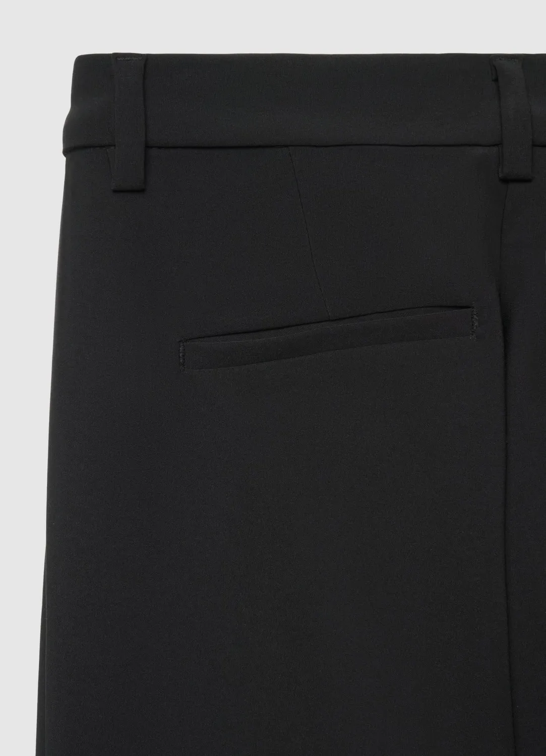Calliope Pantalon flare uni taille moyenne femme