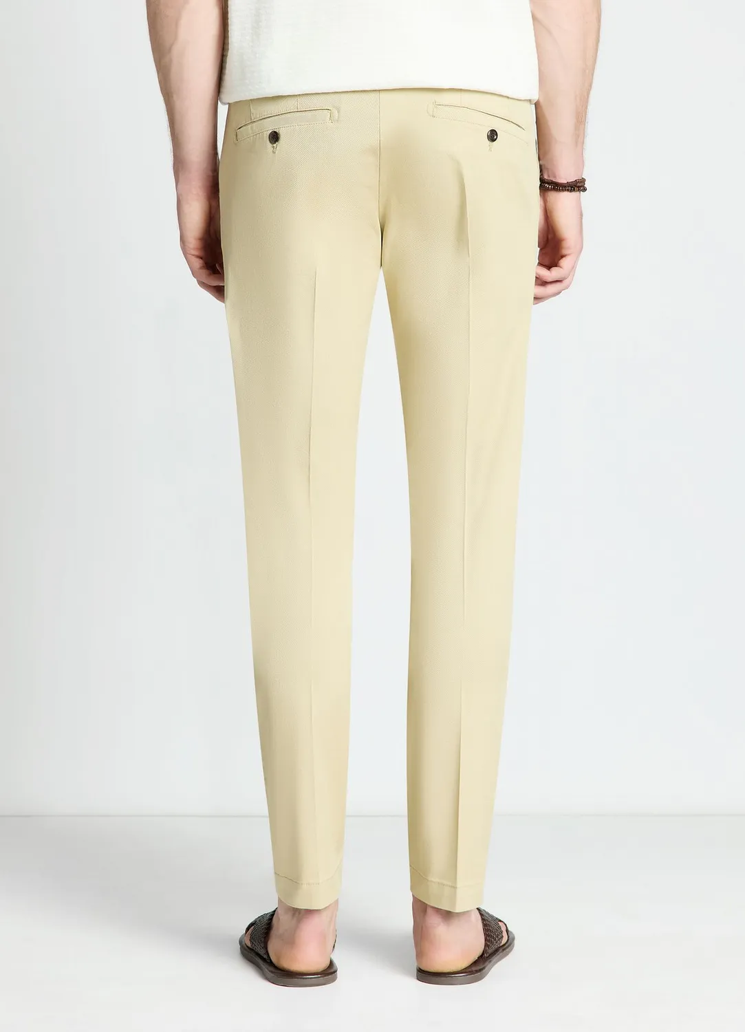 Calliope Chino Uni Homme Taille 48 Coupe Droite