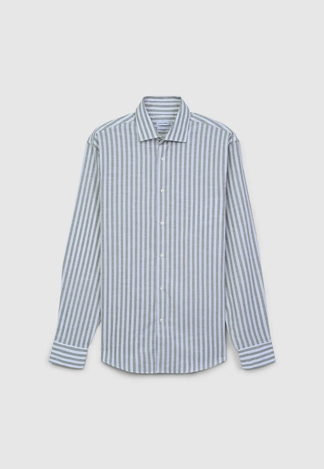 Calliope chemise rayée homme manches longues