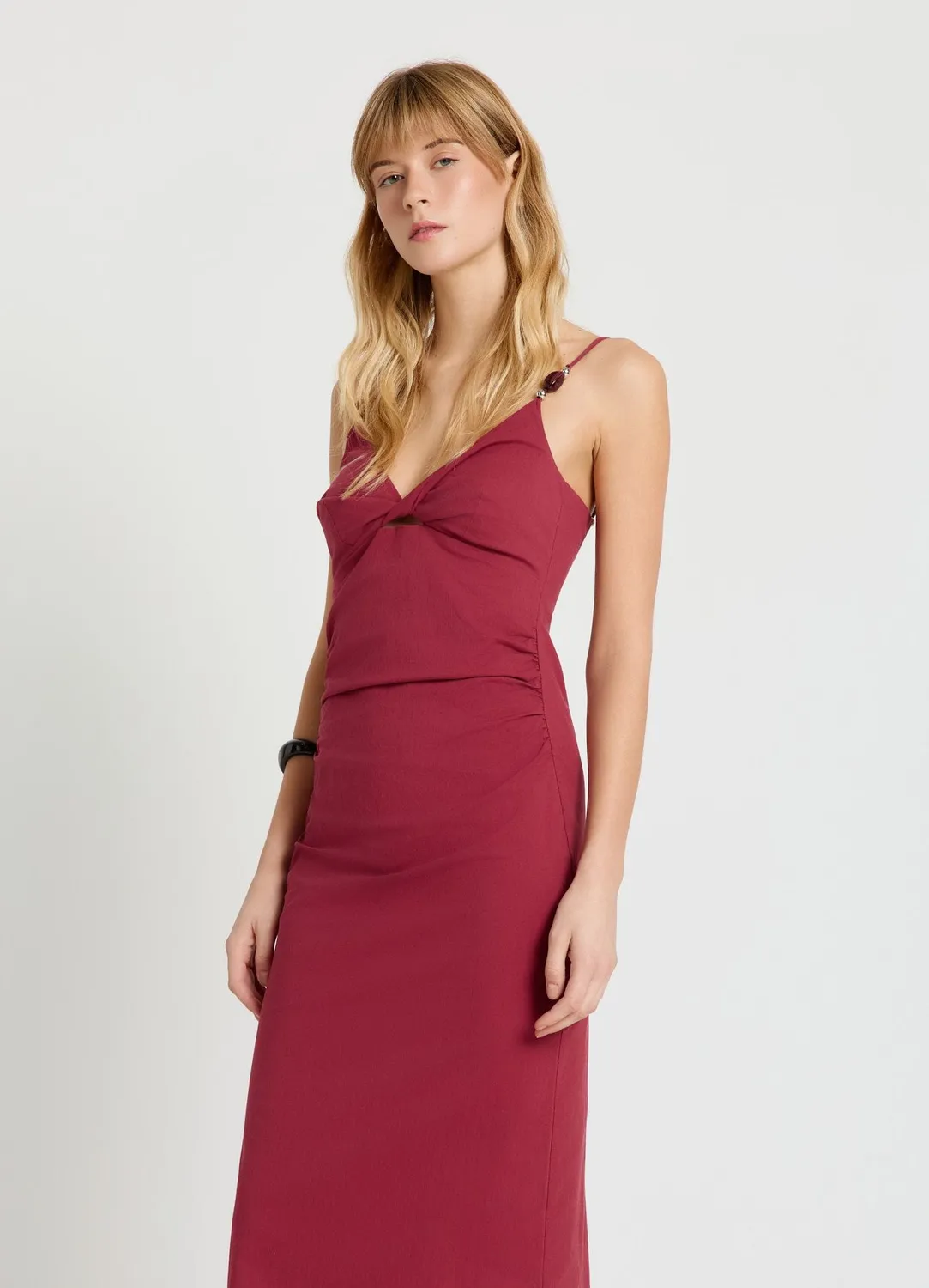 Calliope Atelier robe longue fente dos soirée
