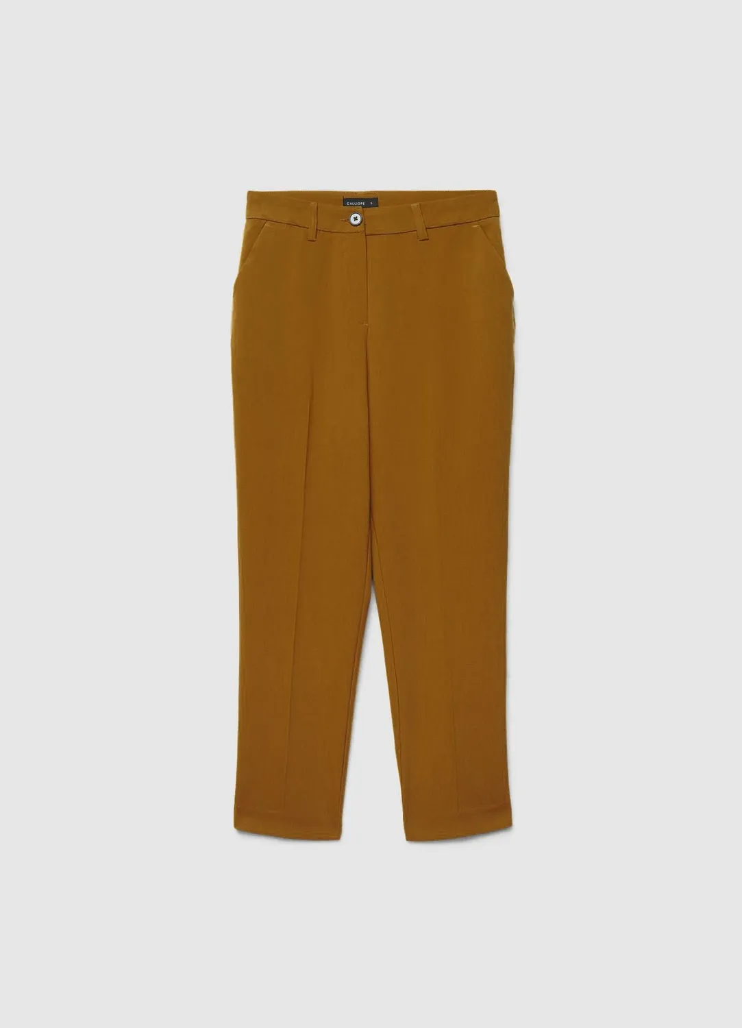 Calliope pantalon droit femme slim pli pressing business