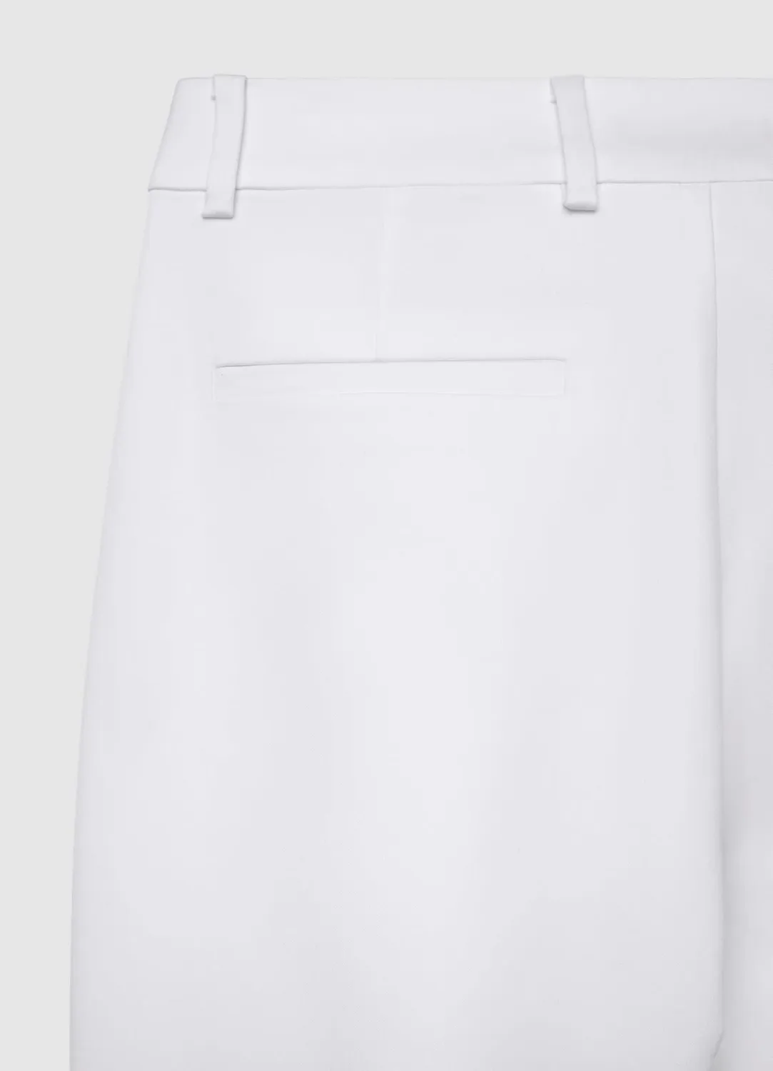 Calliope pantalon coton droit femme pli marqué