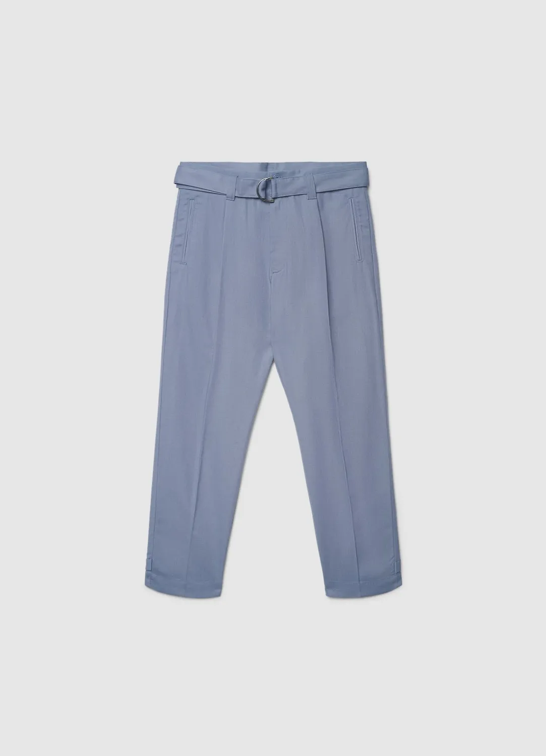 Calliope pantalon lin homme ceinture tissée uni