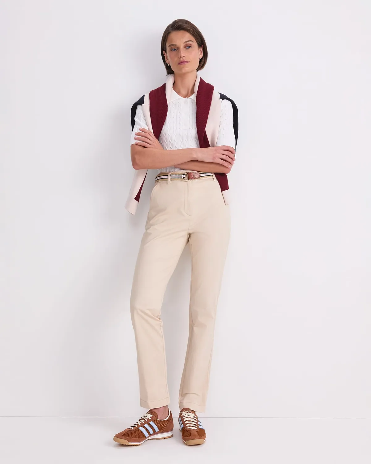 Sportscraft Laura pantalon chino droit femme stretch