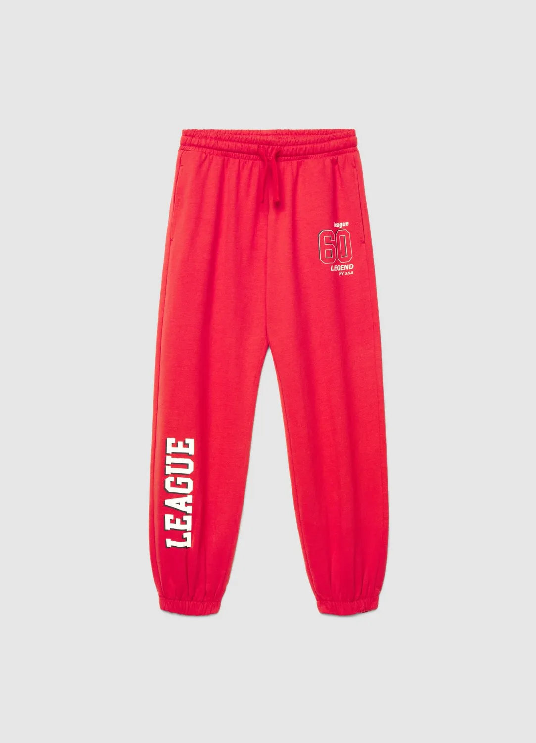 Calliope pantalon jogging garçon imprimé cordon